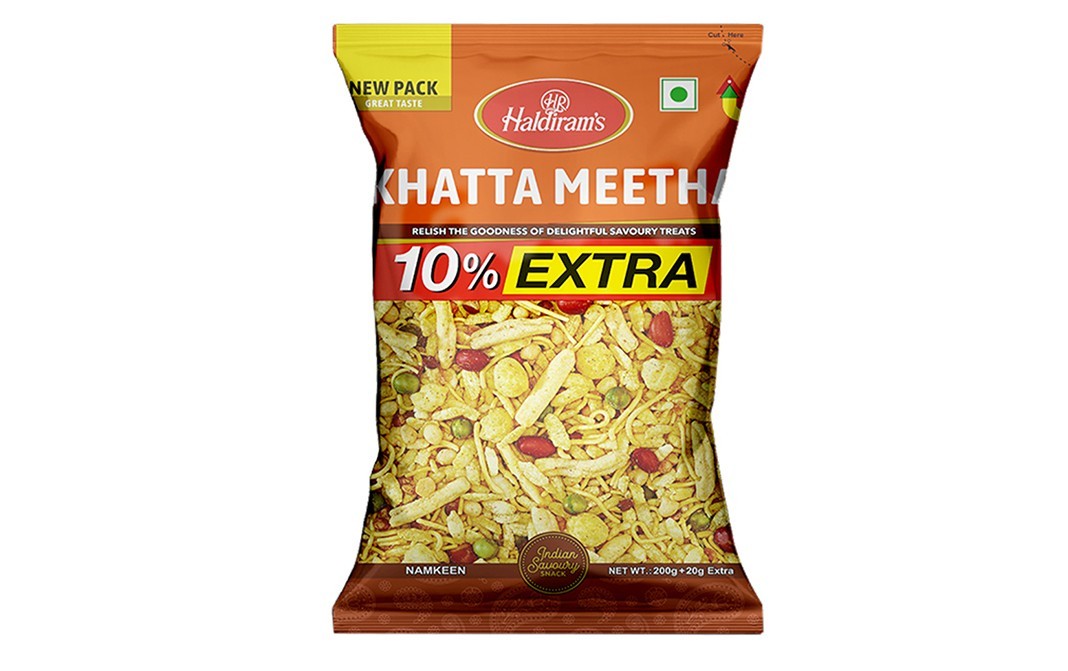 Haldiram's Khatta Meetha    Pack  220 grams